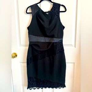 Lace Detail Party Dress NWOT